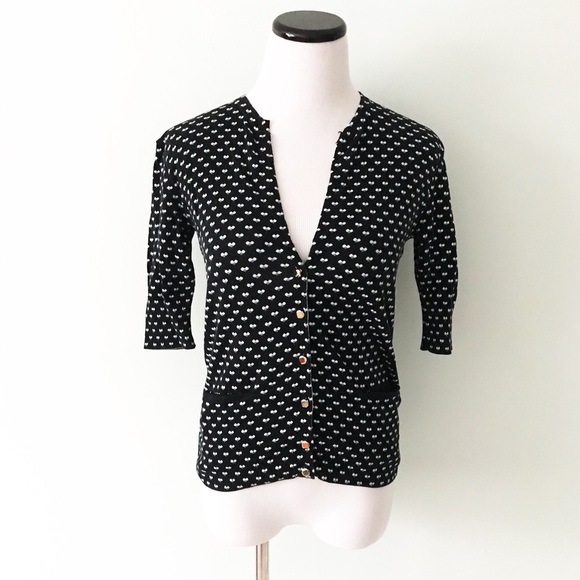 Marc By Marc Jacobs Sweaters - Marc by MARC JACOBS Navy blue floral Cardigan